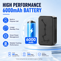 Nuevo Rastreador GPS 4G 2G Resistente al Agua GSM/WiFi con Batería de Larga Duración, Alarma Inalámbrica, Aplicación para Android e IOS, 1 Año de Garantía para Vehículos