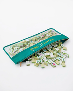 Jeu de Mahjong américain empilable avec design de rangement gain de place, finition brillante, jeu de Mahjong américain avec <span class=keywords><strong>Joker</strong></span> Oh My Mahjong OMM - Product Image 6