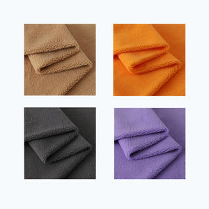 Tessuto in pile di poliestere lavorato a maglia, adatto per abbigliamento, tappetini per animali domestici, 330g/m, elevata rigidità, particelle piccole, facile da pulire - Product Image 6