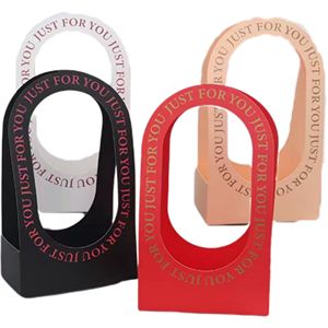 Festival regalo Día de San Valentín patrón personalizado nuevo diseño transparente Pvc Diy flor <span class=keywords><strong>floristería</strong></span> caja de embalaje cajas vacías - Product Image 4
