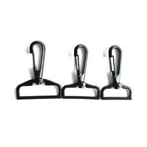 Chất Lượng Cao Cấp Người Đàn Ông Của Phụ Kiện Túi Màu Đen Điện Di Kẽm Hợp Kim Máy Bay Khóa Kim Loại Kết Nối Móc - Product Image 3