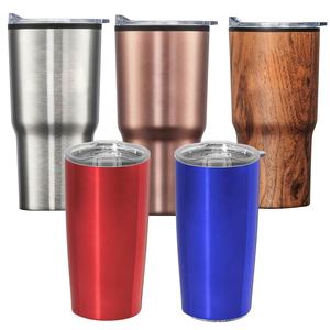 <span class=keywords><strong>Mug</strong></span> de voyage <span class=keywords><strong>isotherme</strong></span> en acier inoxydable à double paroi, écologique, 20 oz et 30 oz, avec couvercle, isolation 12-24 heures - Product Image 1