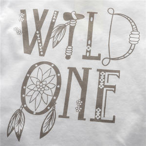 Camiseta y Pantalones Cortos Blancos para Niños, 100% Algodón, Tela Cómoda, de China - Product Image 4