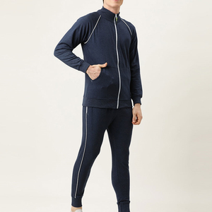 Survêtements pour hommes en coton 100% respirant et à séchage rapide, vente en gros, logo personnalisé imprimé, survêtements décontractés pour hommes - Product Image 4