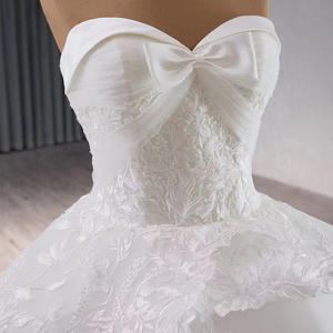 Jancember 241118 Princess Sweetheart Lace Embroidery Wedding <b>Ball</b> <b>Gown</b> Dresses - Product Image 2