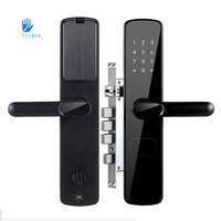 Serrure de porte de sécurité intelligente pour bureau mot de passe électronique 6068 mortaise hôtel appartement code ttlock serrures intelligentes