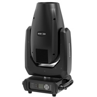 Lampe à tête mobile DMX512 3-en-1 à motif rotatif 380W, idéale pour les spectacles disco et les concerts