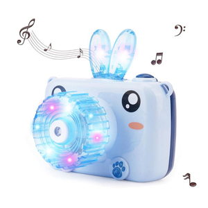 Machine à bulles automatique au design de cochon de dessin animé mignon, en plastique ABS, certifiée CE, jouet d'extérieur pour enfants, cadeau pour bébés - Product Image 4