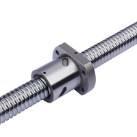 Tornillo de Bola GS SFK01402, Tuerca de Tornillo de 1000 mm, Acero de Precisión C7, Rosca Fresada, Sistemas de Movimiento Lineal CNC de Alta Precisión