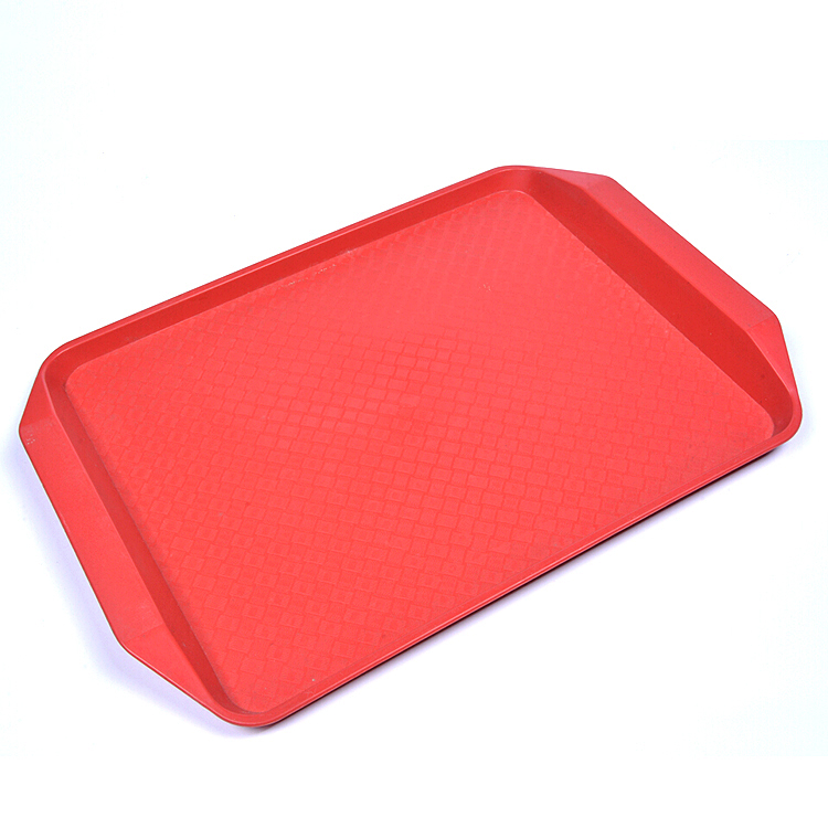 Штабелируемый пластиковый поднос для фаст-фуда с обслуживанием oem