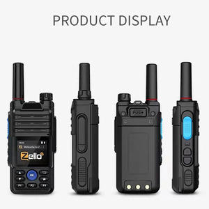 B5 Poc 4G 5g Lte 500km 5000km Walki Talki ranura para tarjeta <span class=keywords><strong>Sim</strong></span> <span class=keywords><strong>dual</strong></span> Red Satélite intercomunicador grupo <span class=keywords><strong>Walkie</strong></span> <span class=keywords><strong>Talkie</strong></span> teléfono móvil - Product Image 5
