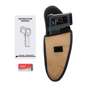 -50 ~ 550C Double <span class=keywords><strong>Laser</strong></span> DT8550E <span class=keywords><strong>Thermomètre</strong></span> Infrarouge Rouge Max Min Température Pistolet Alarme - Product Image 6