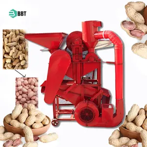 Factory Supply Shell Cracking Peanut Sheller Machine For Peanut Husk Removing