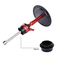 Set Hookah Shisha Aluminium Berkualitas Tinggi Gaya Modern Grosir dengan Selang Silikon, Hookah Shisha Laris Manis