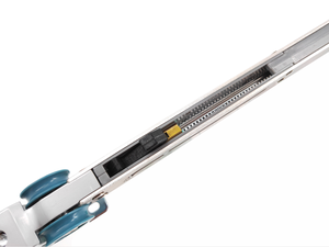 Porte coulissante innovante <span class=keywords><strong>HEBO</strong></span> 3+3 à glissières synchronisées sans rail, cadre en aluminium intérieur, cloison en verre mobile pour cuisine - Product Image 5