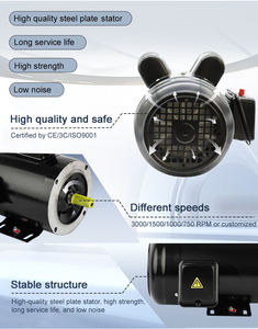 56c 2HP NEMA động cơ hiệu quả cao Single phase AC NEMA động cơ tiêu chuẩn cho máy bơm 230V 1.5KW công suất định mức - Product Image 6