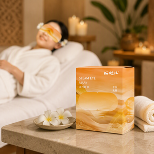 Nueva Máscara Ocular Calefactora Portátil, Compresa de Vapor Autocalentable, para Viajes, Yoga, Spa, Relajación Ocular, OEM - Product Image 3