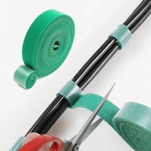 Reusable Nylon Cable <b>Tie</b> <b>Hook</b> and Loop Cable Wire Organizer <b>Back</b> to <b>Back</b> <b>Hook</b> Loop Cable Management - Product Image 1