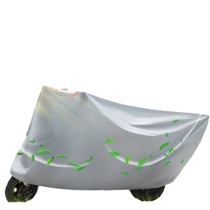 Funda para Vehículo Eléctrico, Universal, Protección contra Lluvia y Sol para Motocicleta, Material PEVA Gris Negro, Tamaño Pequeño y Grande, Funda para Scooter y Automóvil - Product Image 3