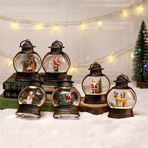 Luz Nocturna LED de Navidad con Forma de Pony, Rellenable con Agua, de Plástico Ovalado, Funciona con Pilas, Regalo Creativo, Directo de Fábrica - Product Image 1