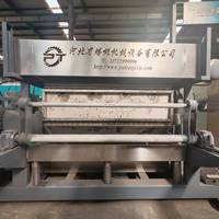 Machine automatique de fabrication de barquettes à œufs certifiée CE, machine de moulage de pâte à papier haute efficacité pour la production de boîtes à œufs