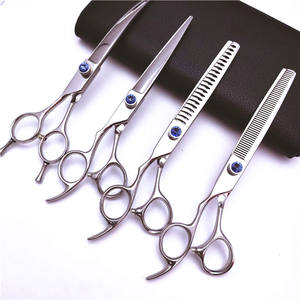 Tijeras de peluquería para mascotas Proscissor 440C para zurdos, tijeras de entresacar de 7 pulgadas para cortar el pelo de perros, herramientas de belleza - Product Image 5