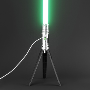 Sabre laser LED USB Nexussabers avec affichage, décoration créative pour la maison, changement de couleur infini, commande vocale, ornement de bureau, cadeau - Product Image 3