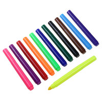 BECOL professionnel 12 couleurs stylo aquarelle non toxique feutre pointe à base d'eau lavable eau couleur marqueur stylo ensemble pour les enfants