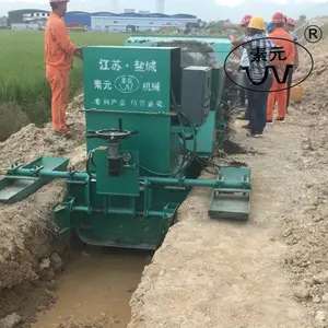 Máquina de forro de canal de vala de drenagem de canal de água pré-moldado de concreto de fábrica profissional