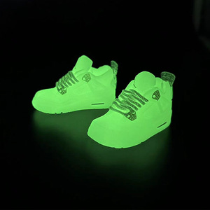รองเท้า Luminous AJ รุ่น Blind Box พลาสติกตกแต่งแนวสปอร์ต ของตกแต่งตั้งโต๊ะ ติดผนัง ของเล่นยอดฮิต ไลฟ์สด ขายดี ของเล่นอินเทรนด์ อินสตาแกรม - Product Image 4