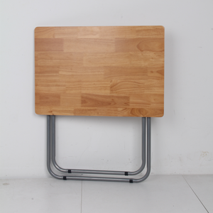 <span class=keywords><strong>Mesa</strong></span> Plegable Rectangular para TV, Bandeja para Comida y Aperitivos, <span class=keywords><strong>Mesa</strong></span> Portátil Plegable, Mesitas <span class=keywords><strong>de</strong></span> Noche Pequeñas para Sofá KC-7580T3 - Product Image 2