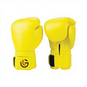 Gants de boxe en cuir Fairtex à lacets pour hommes, logo personnalisé, prix de gros du Pakistan - Product Image 1