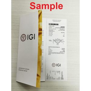 KEEVA JEWELS Bagues de fiançailles pour femmes en platine 950 certifié IGI FVS 2 Ct Center 0.50 Ct Side Lab Grown Diamond Halo - Product Image 3