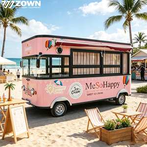 Cost-effective Electric Mobile Food Cart Caravan Food Truck Food Trailer Customized Restaurant Outdoor Service Car Luxury - Product Image 1