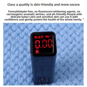 Serviette de bain en <span class=keywords><strong>coton</strong></span> écologique pour animaux de compagnie Serviette Teddy <span class=keywords><strong>Bichon</strong></span> et chat à séchage rapide avec cheveux antiadhésifs Accessoire de bain absorbant épaissi - Product Image 2