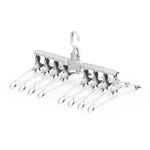 XZ Hot selling plastic folding clothes dryer rack hangers for clothes laundry good quality