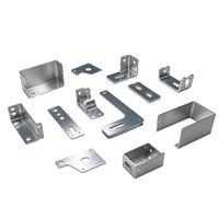 Service de fabrication sur mesure de tôlerie OEM, supports de montage en acier inoxydable en forme de L et de U, découpe laser, poinçonnage, pliage