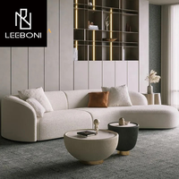 Moderne runde Couch Einfaches Sofa Minimalist isch Speziell geformtes Kaschmir Weißes Sofa Designs Luxus Modernes Stoffs ofa