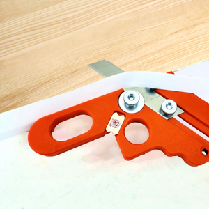 Cuchilla para Recortar Bordes de Madera, Herramienta Manual de Acero al Carbono PPTPR para Paneles de MDF - Product Image 1