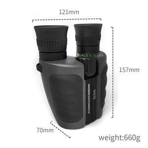 กล้องส่องทางไกล FOV 65 IPX7 กันน้ำ 8x32 ป้องกันฝ้า Bak4 เลนส์เคลือบมัลติโค้ทเต็มรูปแบบ มุมมองกว้างพิเศษ ระยะไกล พร้อมเข็มทิศ เลนส์ ED - Product Image 5