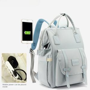 กระเป๋าเป้อเนกประสงค์ลายสุนัขจิ้งจอกไม่ต้องกังวลกระเป๋าใส่ของได้เยอะกระเป๋าผ้าอ้อมสำหรับเด็กความจุขนาดใหญ่กระเป๋าเป้สะ<span class=keywords><strong>พา</strong></span>ยหลังสำหรับ GJB057 - Product Image 3