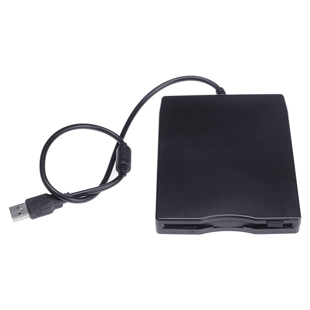 3.5" Inch Diskette FDD External Floppy Disk Drive Reader Data Storage Device for PC Laptop
