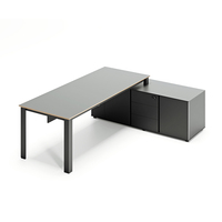 Meubles en bois de style contemporain, bureau de direction, design de table, meubles de bureau à domicile, table de bureau de direction, bureau