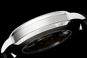 Reloj Mecánico para Hombre 2026 Elite Luminoso, Automático, Resistente al Agua, con Cristal de Zafiro, Caja Minimalista de Acero Inoxidable, Esfera Negra y Correa de Cuero Negra - Product Image 4