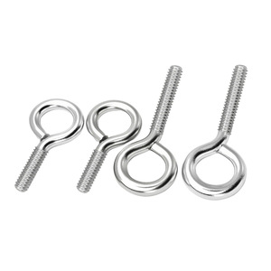 Boulons à œillets Bo Gong M2.5 M3 M4 M5 M6 M8 avec crochets à anneau pour levage et sécurisation, acier Q235 de qualité A - Product Image 1