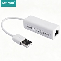 Adaptador de Red USB a RJ45 Externo sin Controladores, Directo de Fábrica, con Cable - En Stock