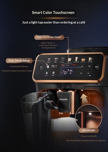 <span class=keywords><strong>Cafetera</strong></span> Espresso con Espumador de Leche, <span class=keywords><strong>Cafetera</strong></span> Espresso Independiente para Cappuccino - Product Image 3