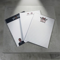 Bloc-notes A6 personnalisé avec logo, à feuilles détachables, en papier offset, pour liste de tâches, pour bureau et entreprise