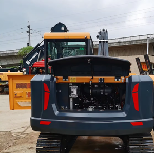 Promotion à durée limitée : Mini-excavatrice sur chenilles Hyundai HX80G HX60G d'origine coréenne, presque neuve, à vendre. - Product Image 2