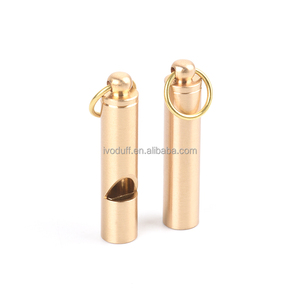 Ivoduff-silbato de emergencia para perros, silbato de seguridad de latón duradero para entrenamiento de Escape de supervivencia - Product Image 1